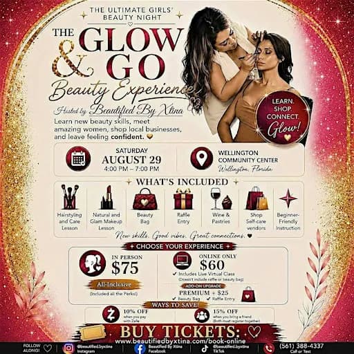 The Glow and Go Beauty Experience