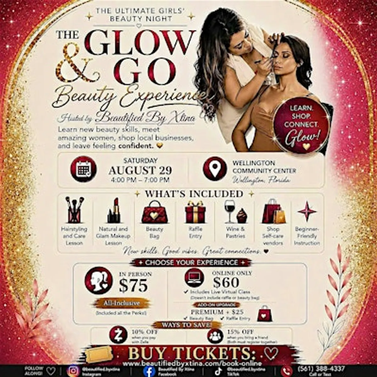 The Glow and Go Beauty Experience