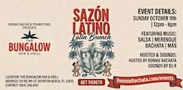 SAZÓN LATINO BRUNCH | Latin Brunch