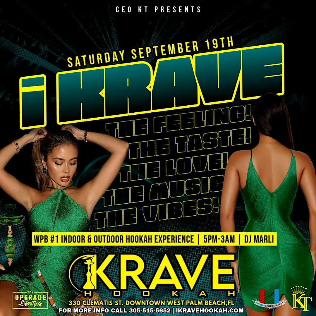 I KRAVE HOOKAH