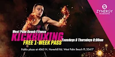FITNESS KICKBOXING FREE 1-WEEK PASS