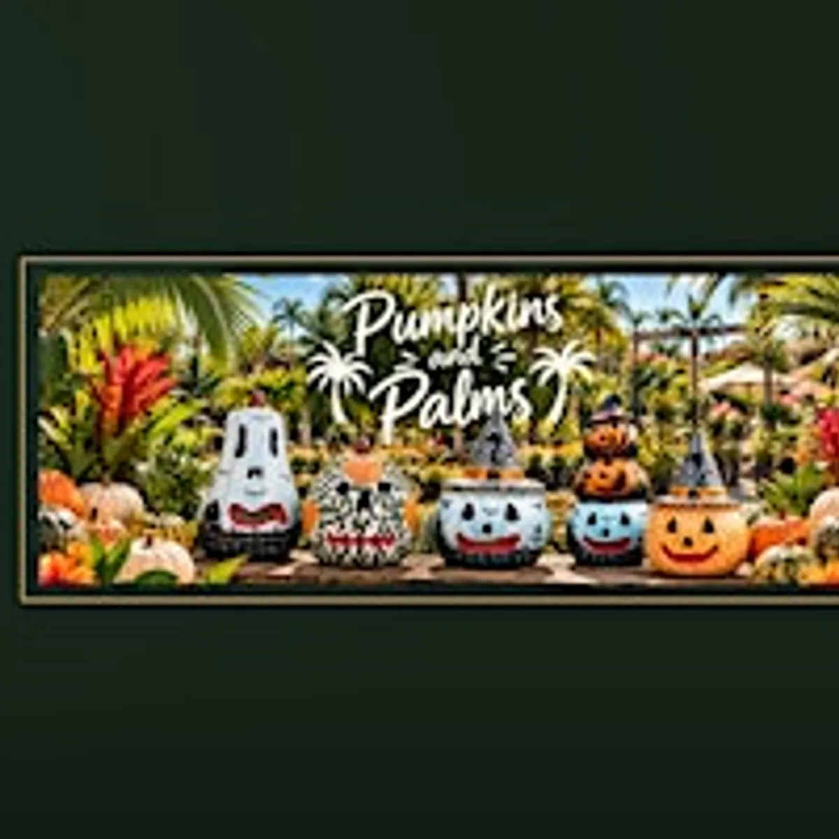 Pumpkins & Palms: The Patch Goes Up