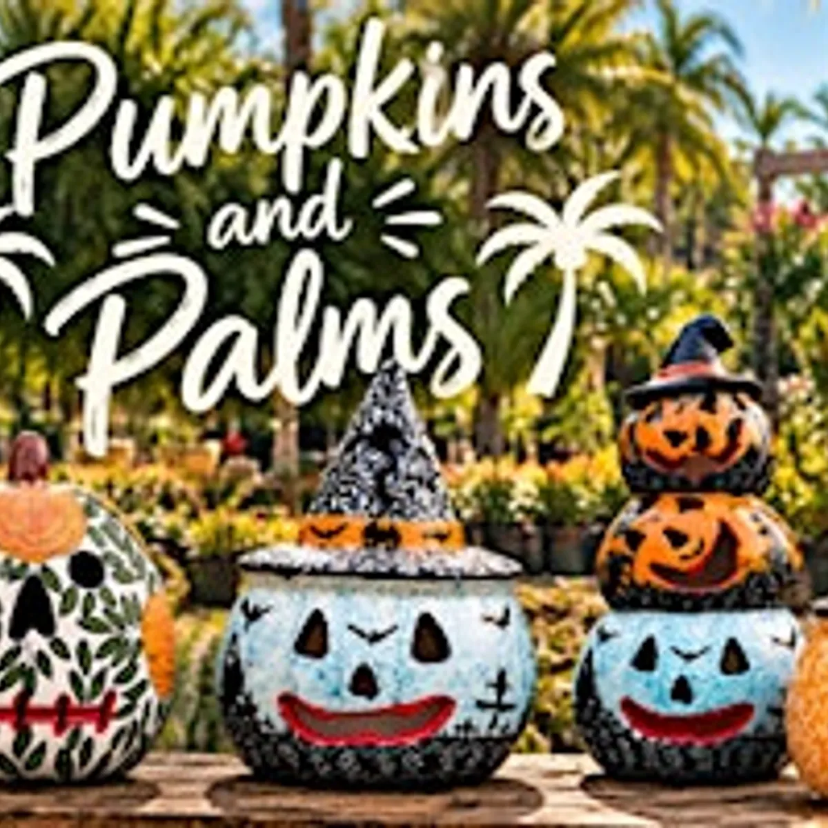 Pumpkins & Palms: The Patch Goes Up