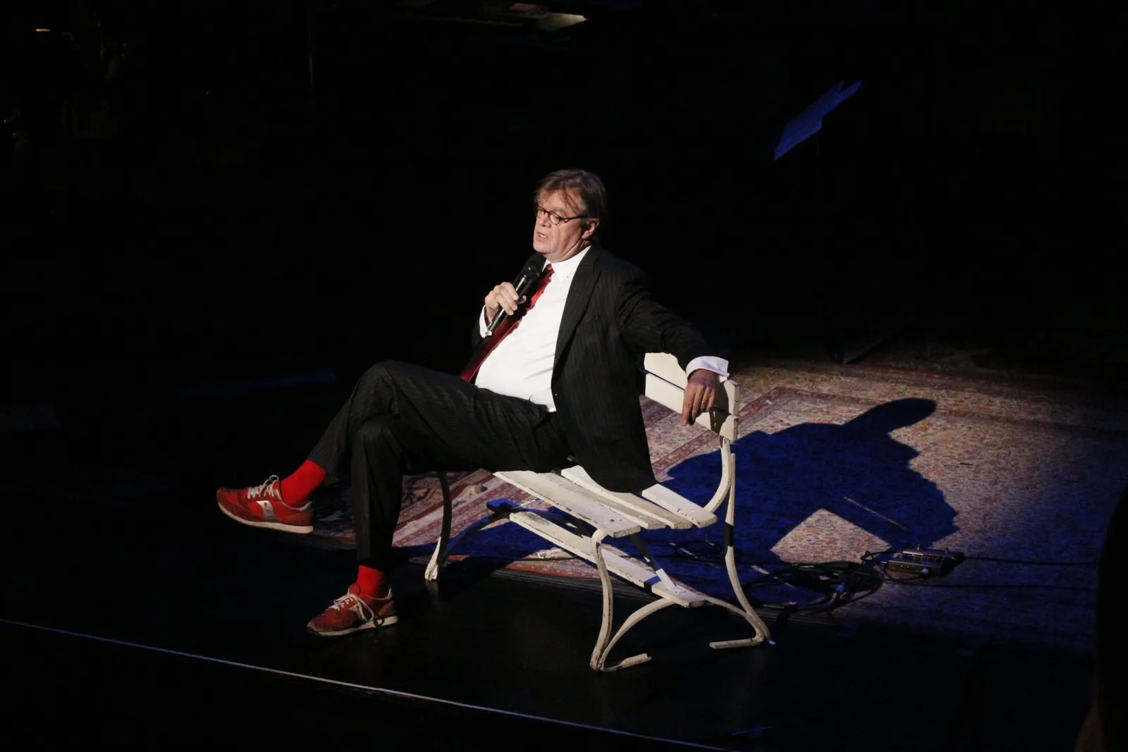 Garrison Keillor And Erica Rhodes
