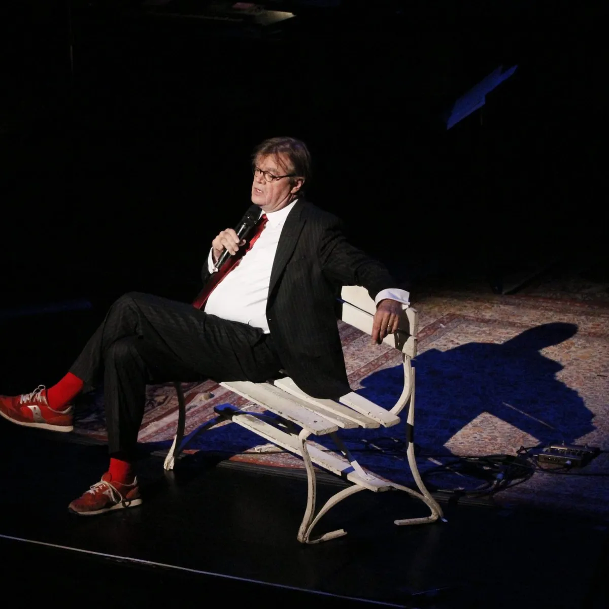 Garrison Keillor And Erica Rhodes