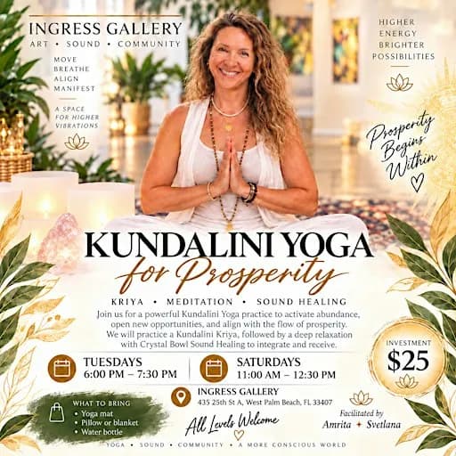 Kundalini Yoga for Prosperity with Amrita