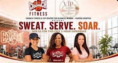 SWEAT. SERVE. SOAR.