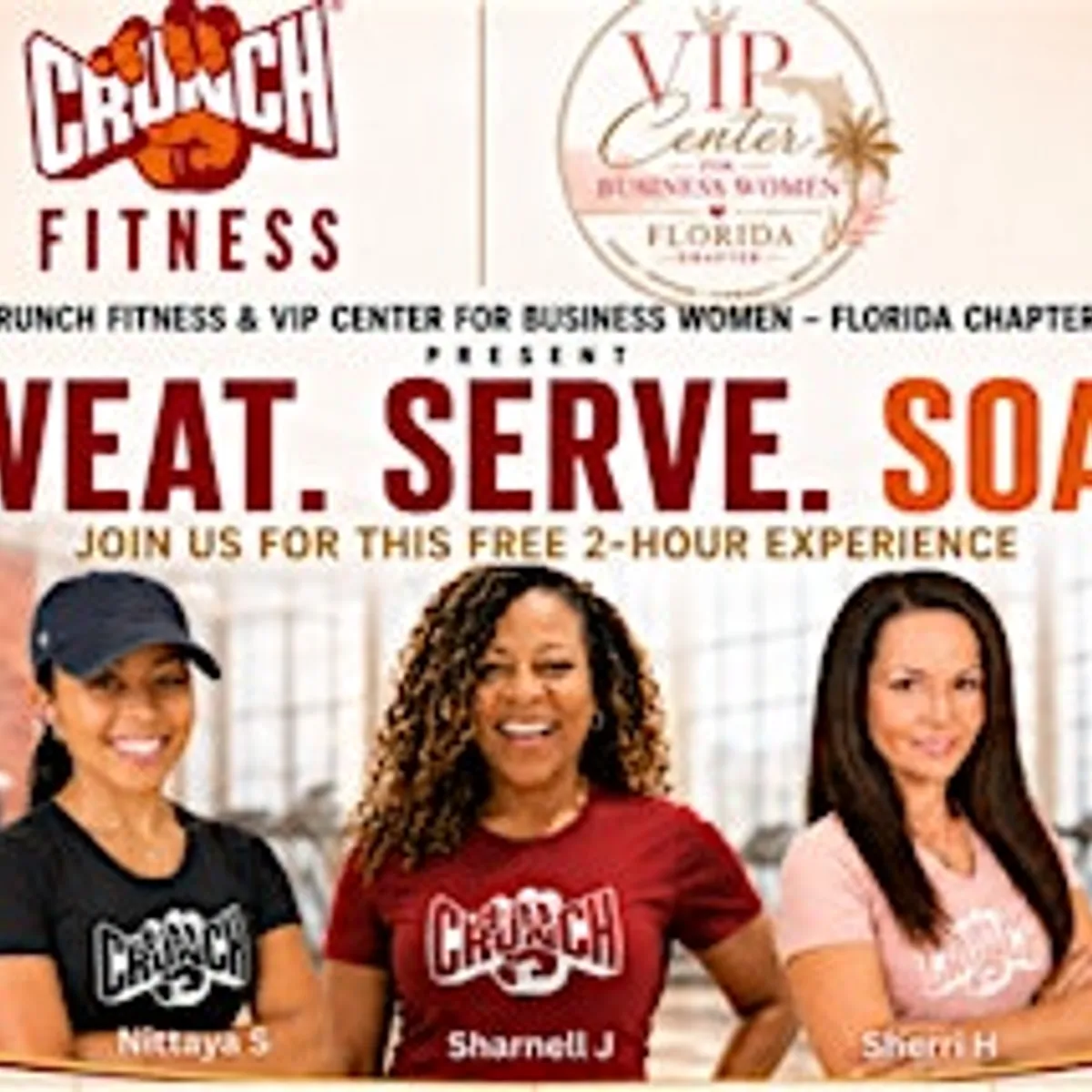 SWEAT. SERVE. SOAR.
