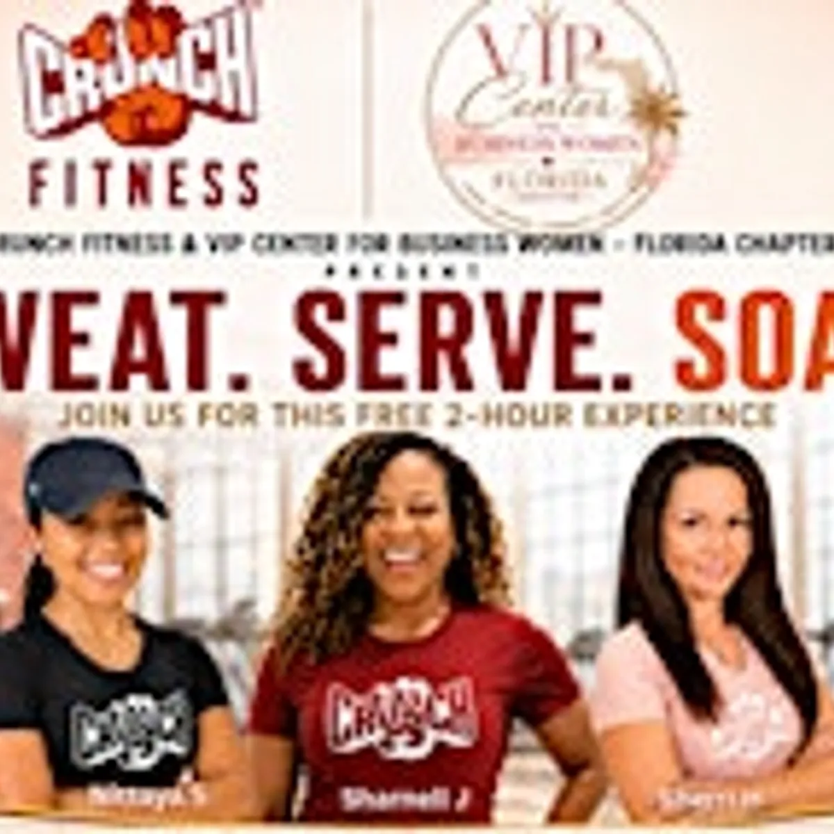 SWEAT. SERVE. SOAR.