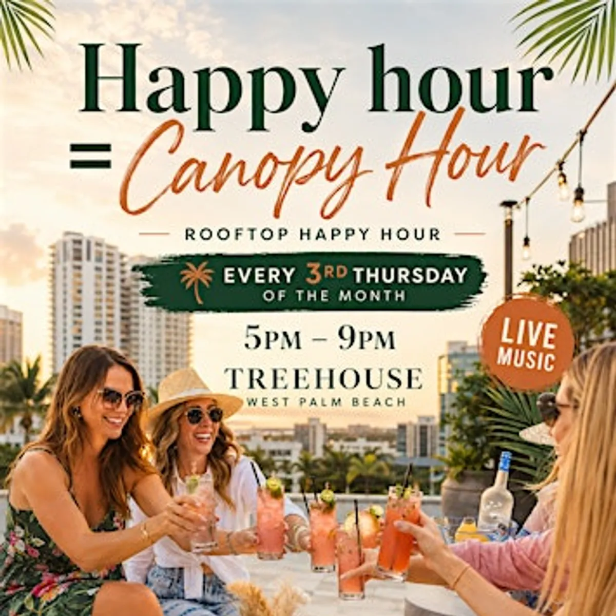 Hora Loca | A Rooftop Happy Hour
