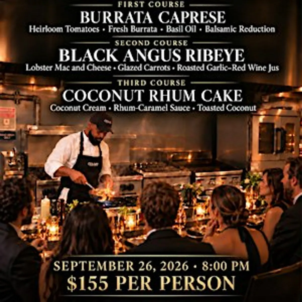 CHEF’S TABLE: WATCH THE CHEF IN ACTION