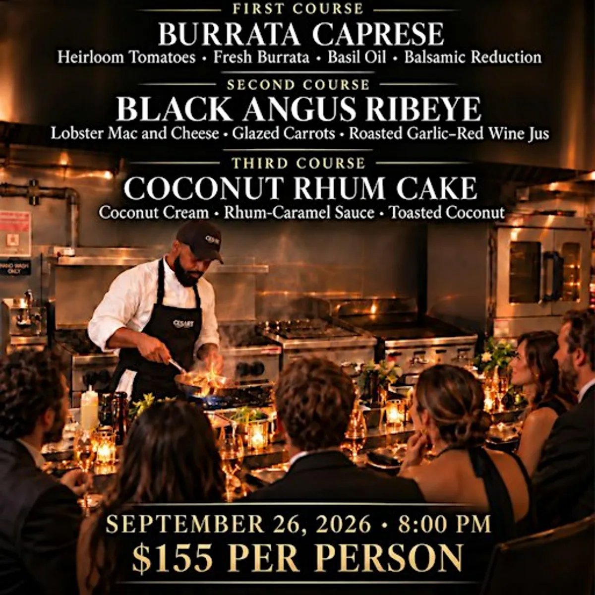 CHEF’S TABLE: WATCH THE CHEF IN ACTION