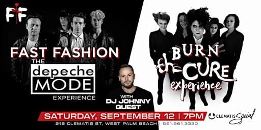 Depeche Mode & The Cure Experience with DJ Johnny Quest