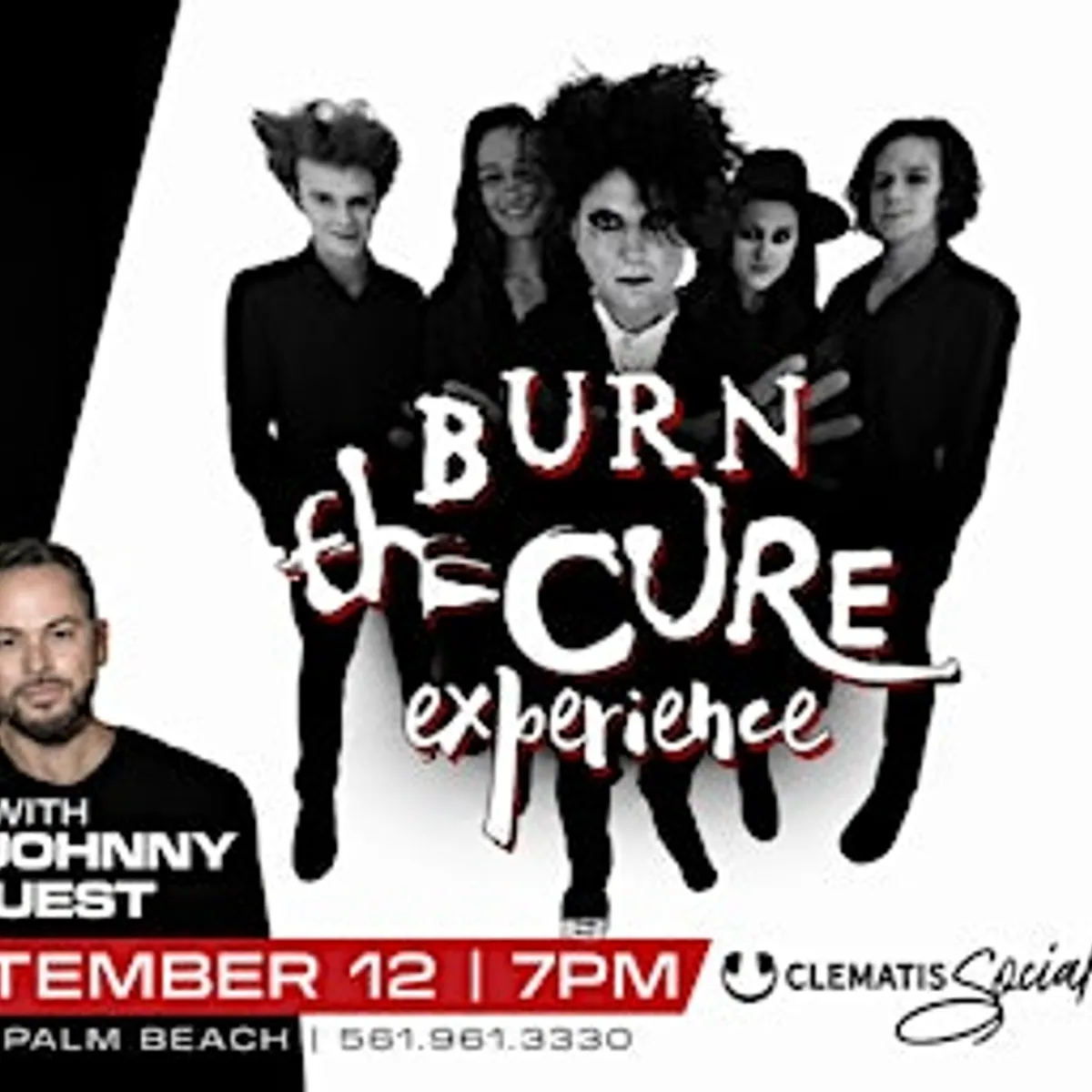 Depeche Mode & The Cure Experience with DJ Johnny Quest