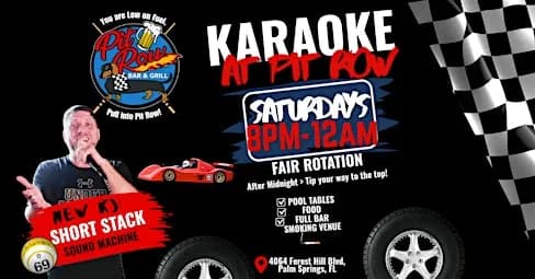 Karaoke Saturdays at Pit Row