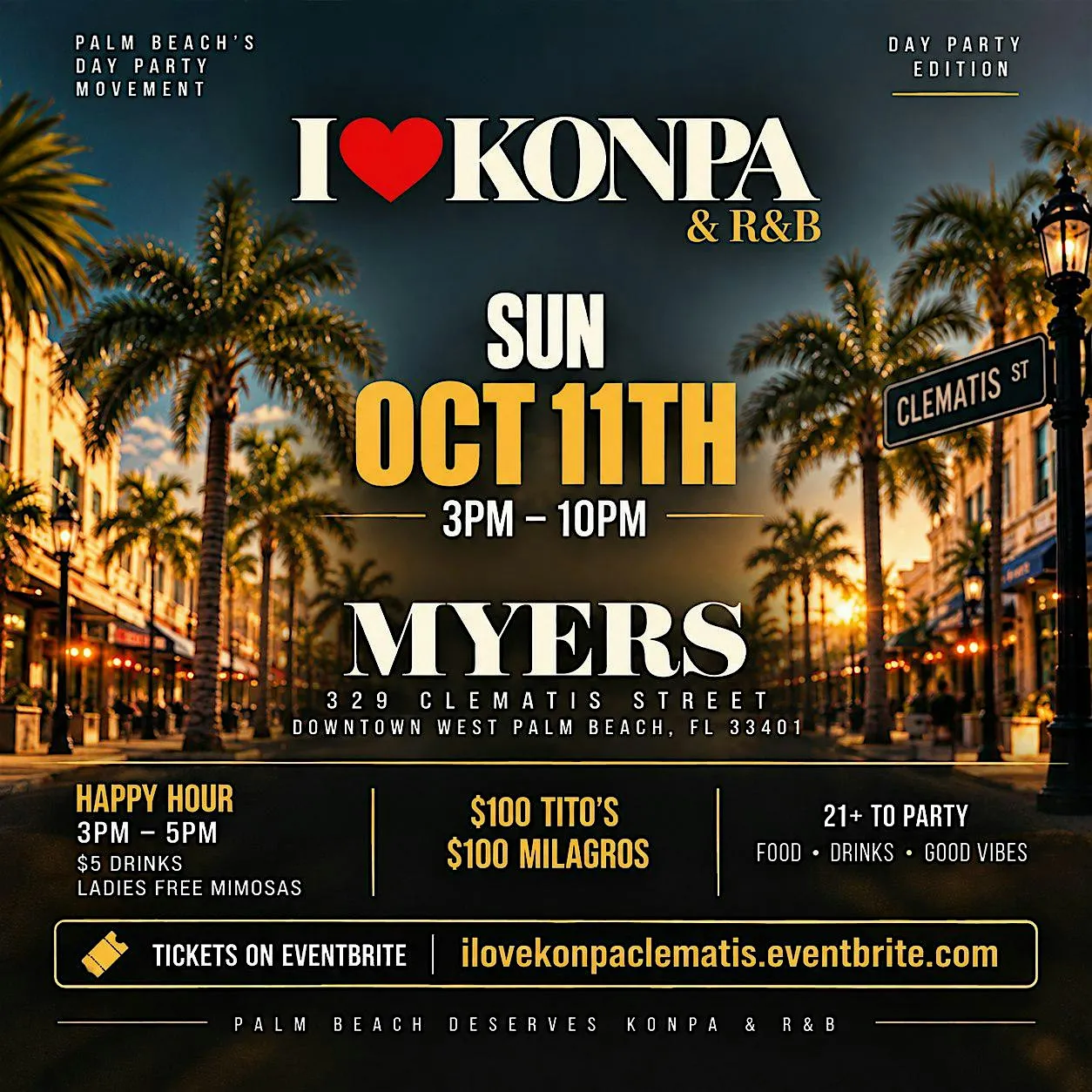 I love Konpa and R&B Clematis