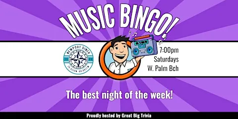Play Music Bingo with Prizes at Newport Diner