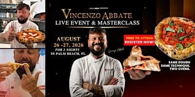Pizza Canotto Masterclass for Restaurant Owners & Chefs