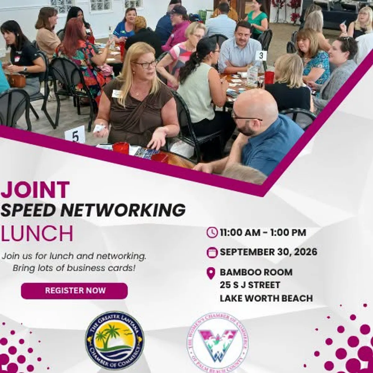 Joint Speed Networking Lunch
