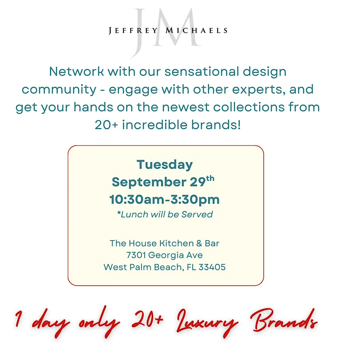 4th Annual Design Road Show - Palm Beach