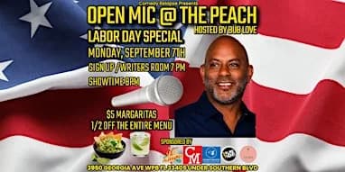 COMEDY RELAPSE PRESENTS OPEN MIC AT THE PEACH