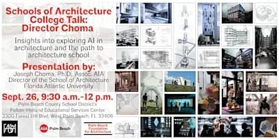 Schools of Architecture College Talk with Director Choma