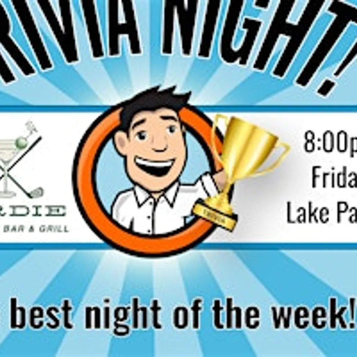 Trivia Night @ The Birdie | Trivia on the Water