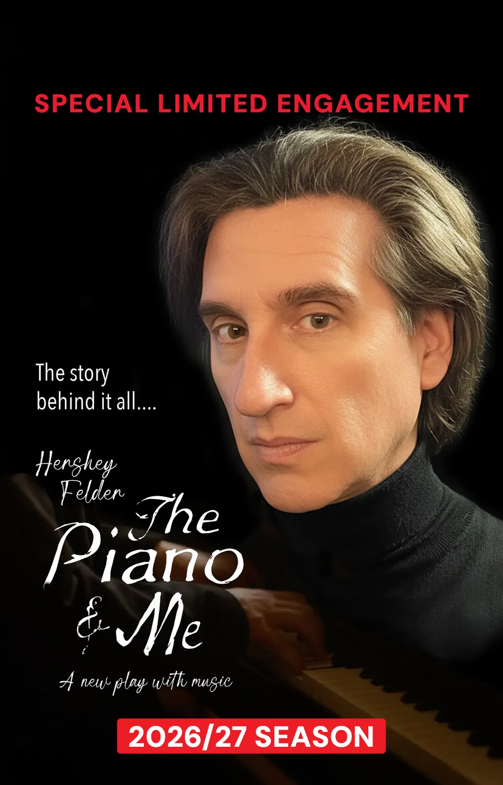 Hershey Felder: The Piano & Me at Palm Beach Dramaworks