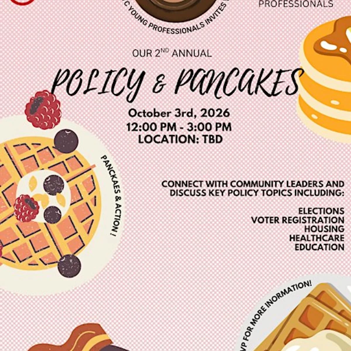 ULPBCTC Young Professionals Presents: Policy & Pancakes