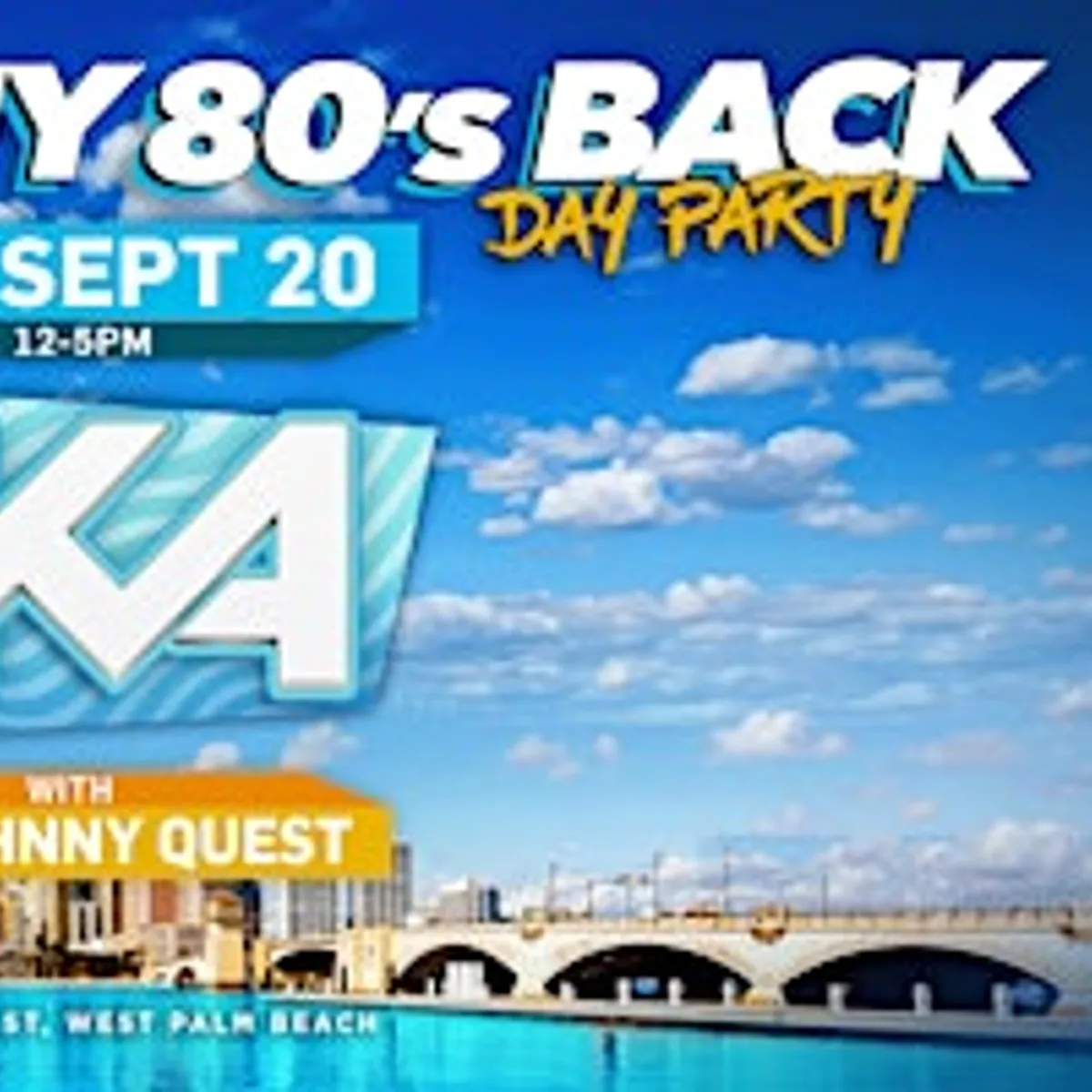 I Want My 80’s Back: TKA + DJ Johnny Quest Live