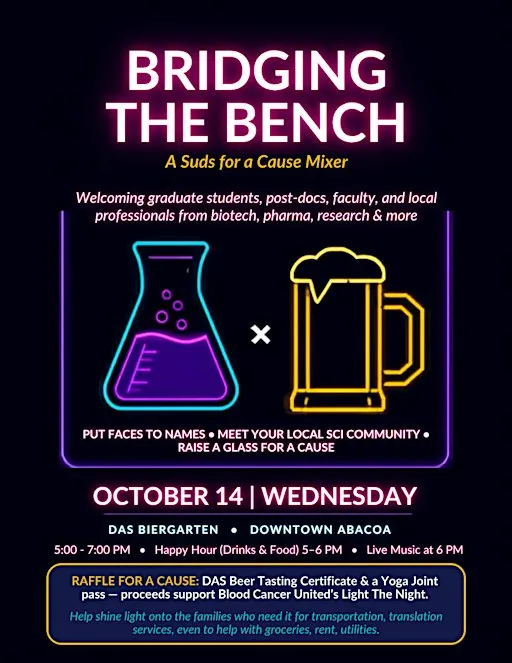 Bridging the Bench: A SciBRIDGE x SciTEAM Happy Hour in Jupiter