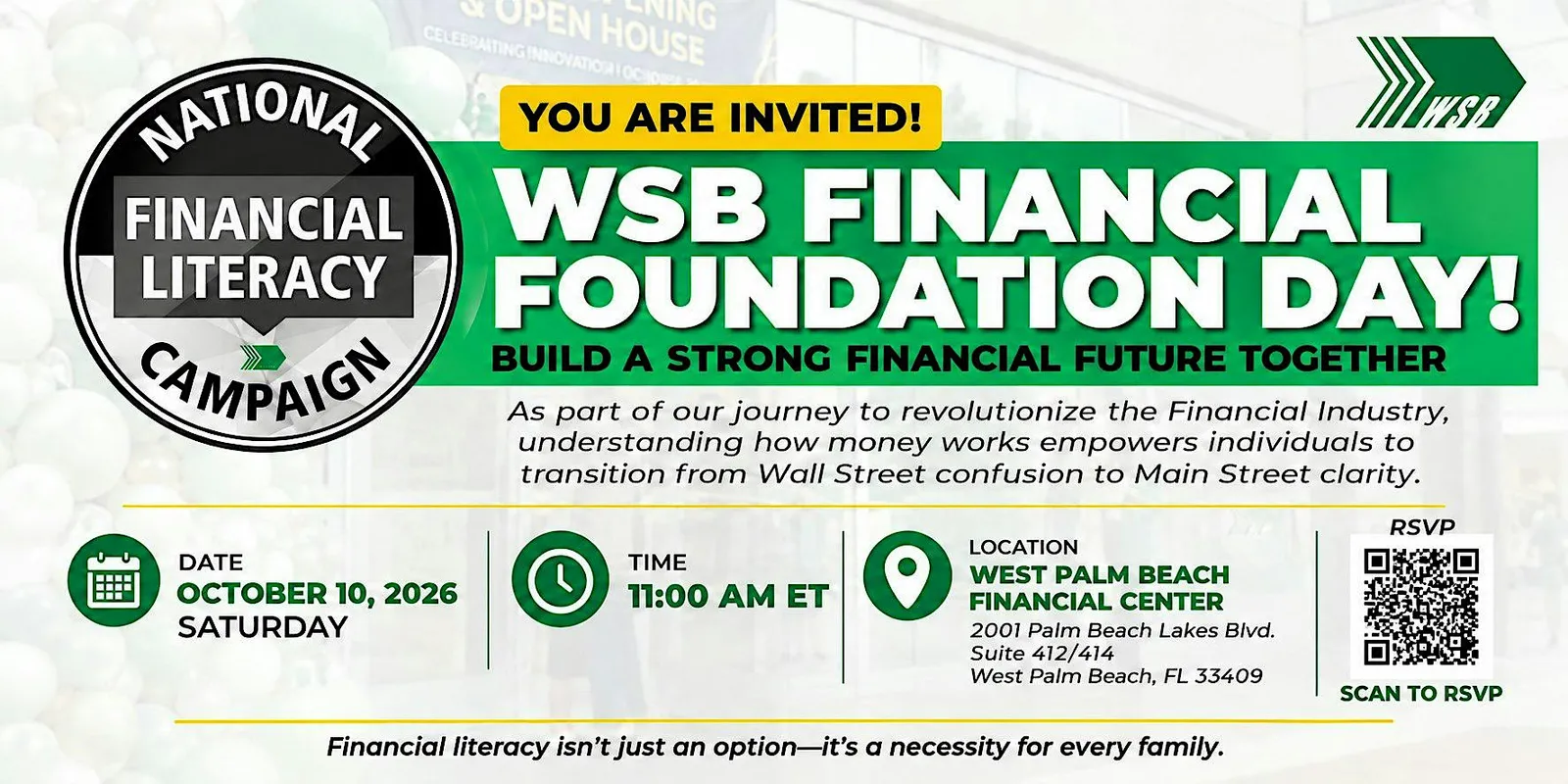 Financial Foundation Day- Build a Strong Financial Future