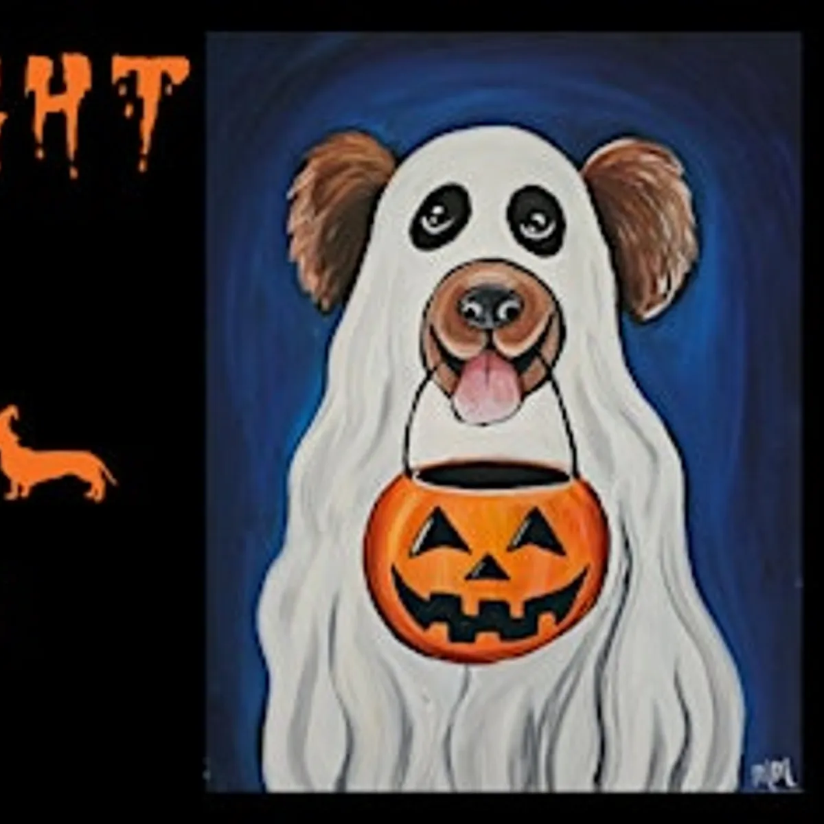 No Tricks, Just Treats Paint Night