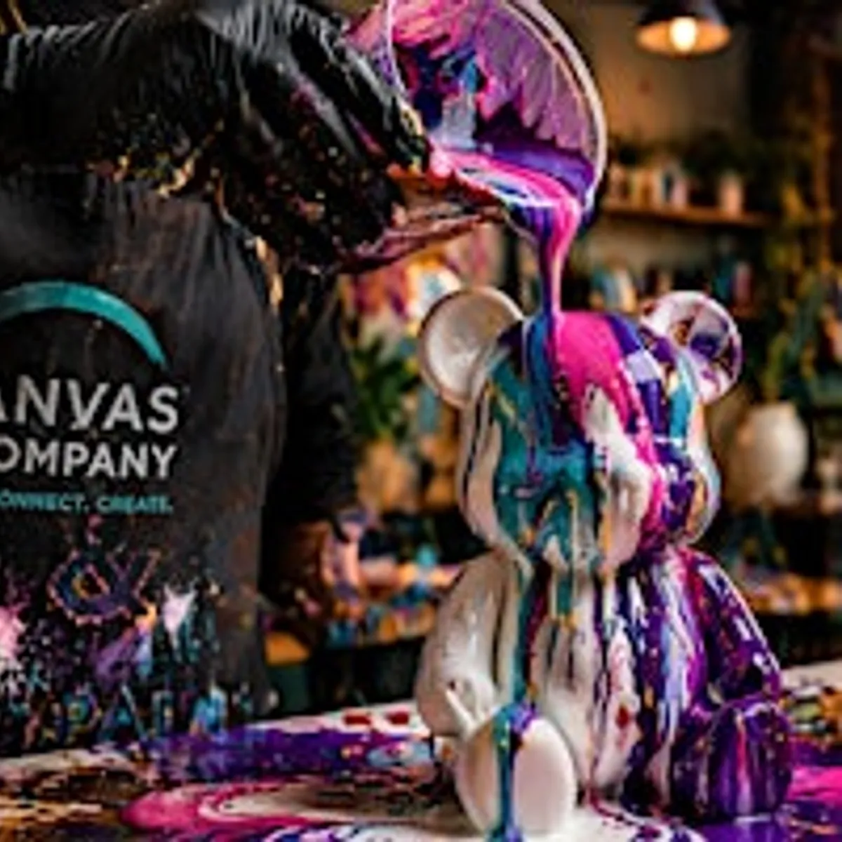 Pour Decisions @ Canvas & Company | Acrylic Pour Experience | BYOB | WPB