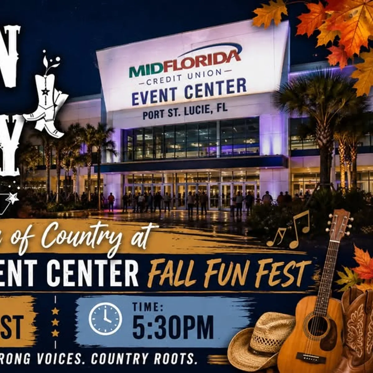 City of Port St. Lucie Fall Fun Fest-Women of Country Tribute Show Featuring Samantha Russell