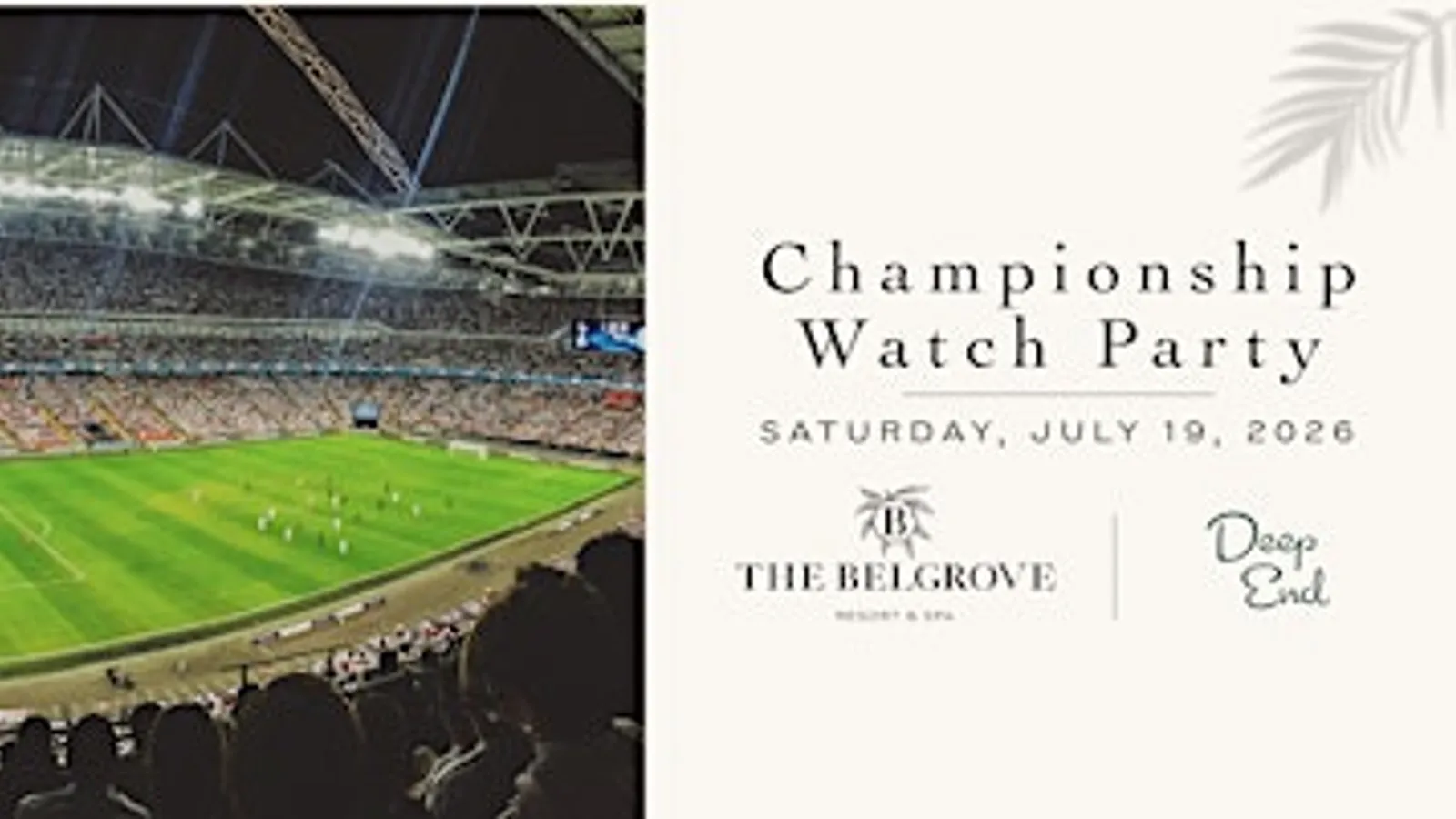 Championship Watch Party