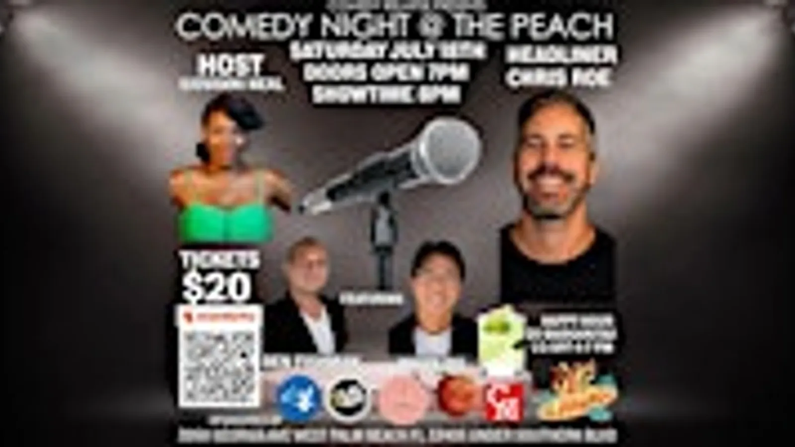 COMEDY NIGHT AT THE PEACH WITH CHRIS ROE & CO.