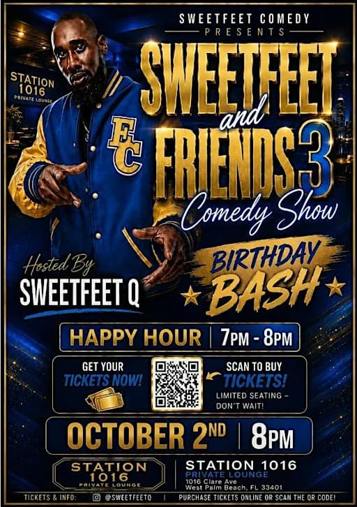 SweetFeet & Friends Comedy Show