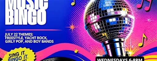 Music Bingo at Mr.B's Tavern