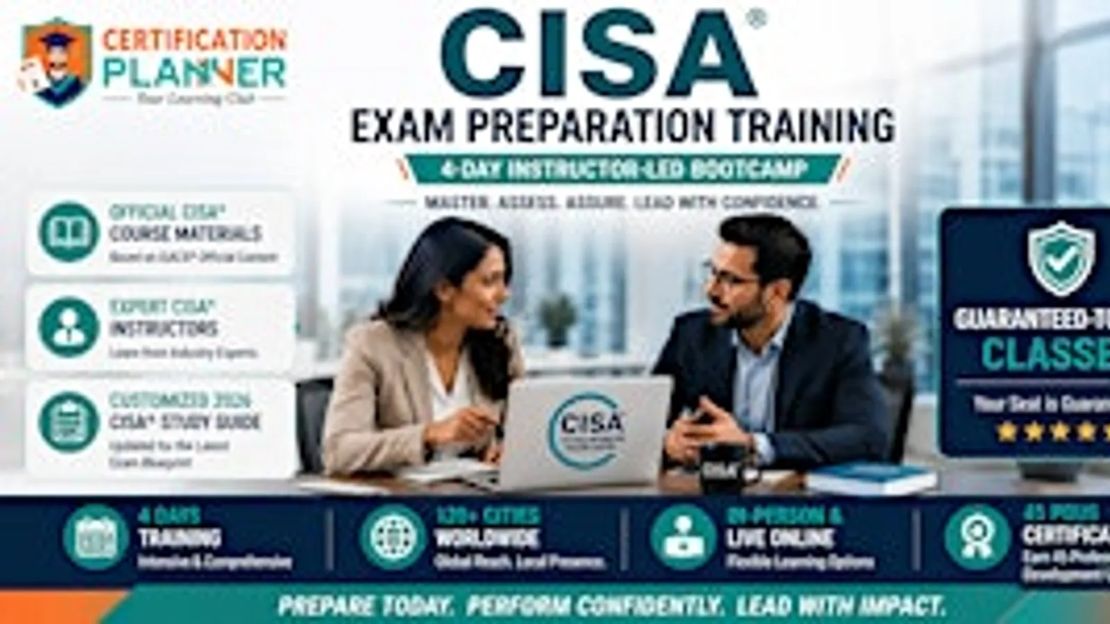 Palm Beach CISA Certification Training | 4-Day Guaranteed To Run Class
