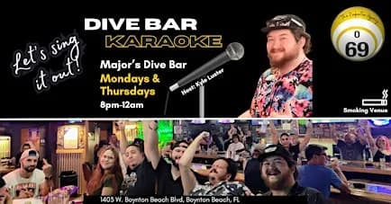Dive Bar Karaoke Mondays