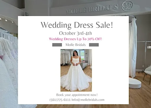 Molle Bridals Wedding Dress Sale