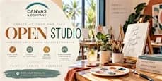 Open Studio Sip & Paint @ Canvas & Company | WPB | All Ages