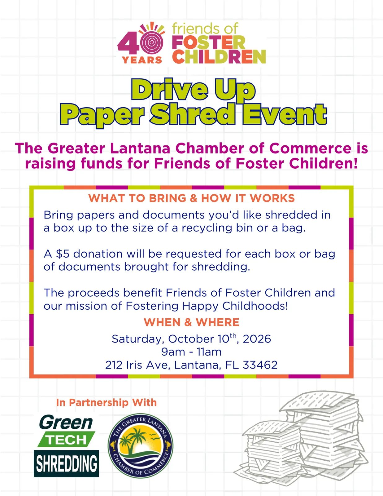 Charity Shred Event