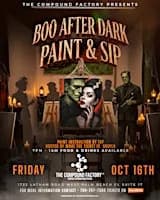 Boo After Dark Paint & Sip at The Compound Factory