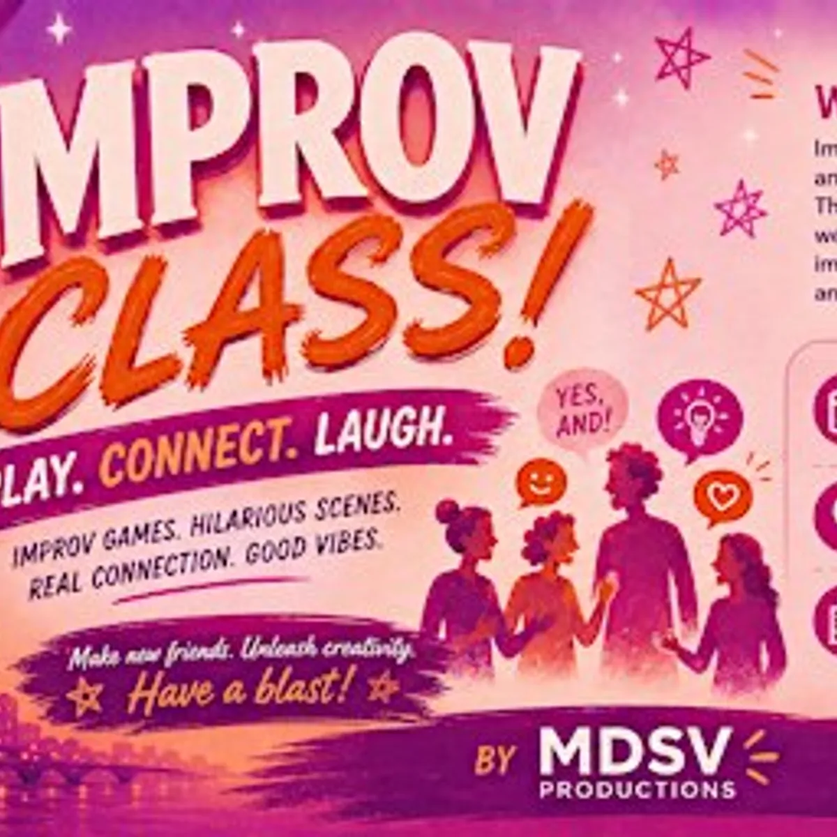 Improv Workshop - All Levels - West Palm Beach - Sept 29