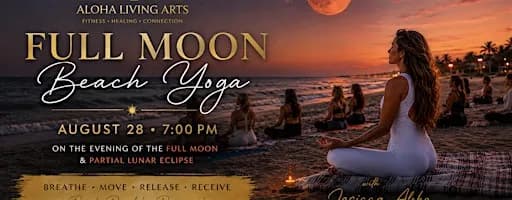 FULL MOON BEACH YOGA