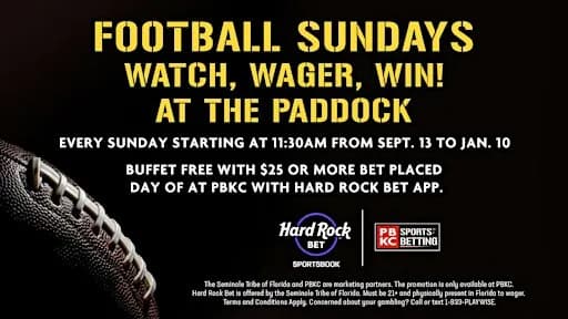 Football Sunday at The Paddock