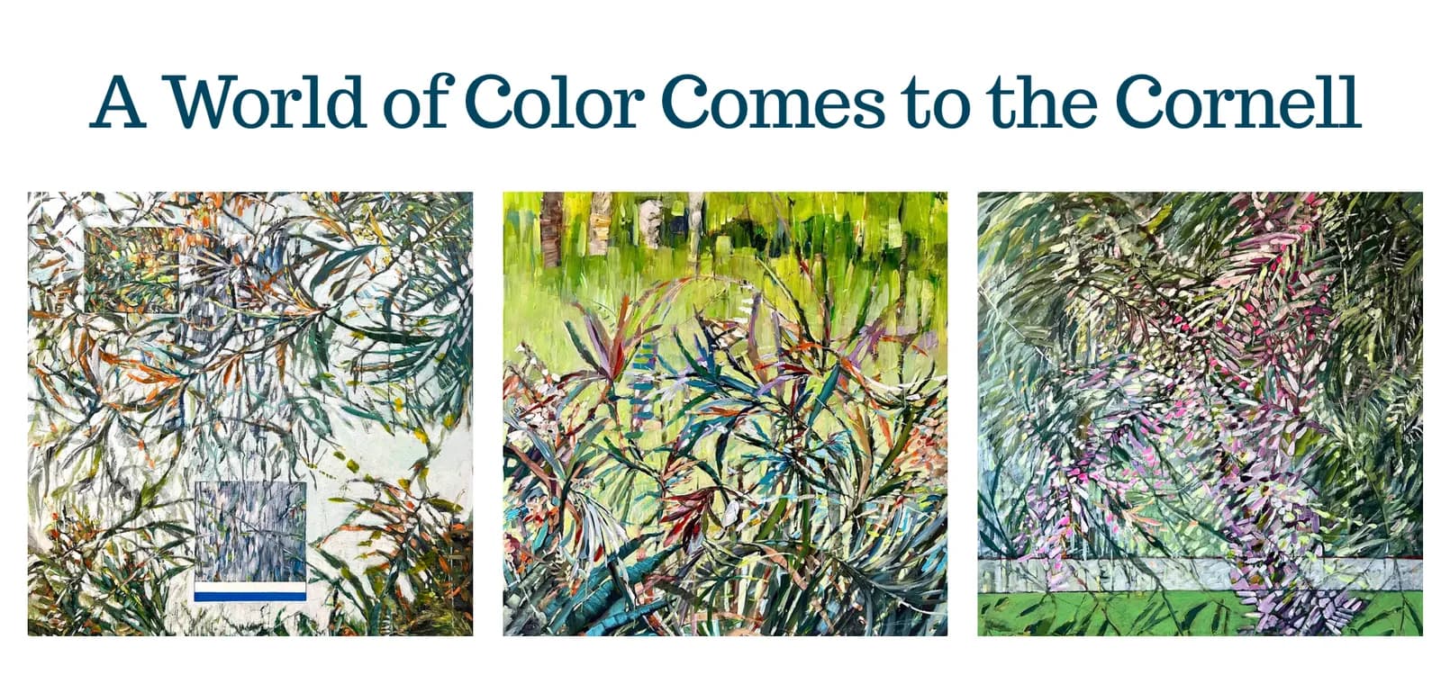 Blooming in Color! Exhibition Opening