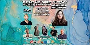 THE ART AND COMEDY SHOWCASE AT THE PEACH NIGHT 2